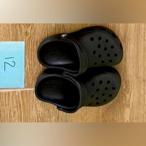 CROCS Black Sandals Slip-On Comfort